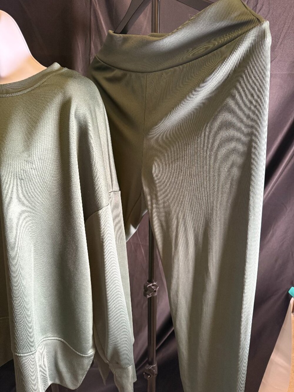 2pc Army Green Pant Set (XL)
